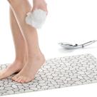 Tapete de banho ENKOSI Non Slip Loofah Texture 31x16in para banheira