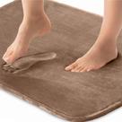 Tapete de banho Gorilla Grip Thick Memory Foam 90x60cm Taupe