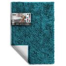 Tapete de banho Hearth & Harbor Chenille antiderrapante azul-petróleo 61x91cm Tapete de banho Hearth & Harbor Chenille antiderrapante azul-petróleo 61x91cm