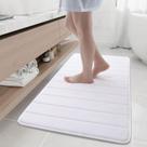 Tapete de banho Memory Foam Buganda 120x60cm Ultra Soft White Tapete de banho Memory Foam Buganda 120x60cm Ultra Soft White