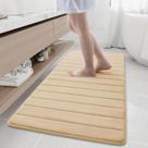 Tapete de banho Memory Foam Buganda Gold 150 x 60 cm antiderrapante Tapete de banho Memory Foam Buganda Gold 150 x 60 cm antiderrapante