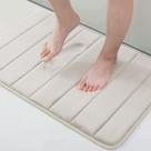 Tapete de banho Memory Foam Buganda Ultra Soft 30x50cm Cream
