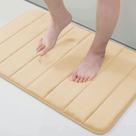 Tapete de banho Memory Foam Buganda Ultra Soft 60x40cm dourado