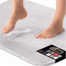 Tapete de banho Memory Foam GORILLA GRIP 30x20cm cinza claro