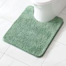 Tapete de banho MIULEE Microfiber em forma de U Contour 50x60cm Sage Green Tapete de banho MIULEE Microfiber em forma de U Contour 50x60cm Sage Green