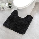 Tapete de banho MIULEE Microfiber em forma de U Contour Shaggy 50x50cm
