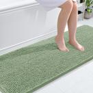 Tapete de banho OLANLY Chenille Extra Macio Absorvente 70x60cm Verde Sálvia Tapete de banho OLANLY Chenille Extra Macio Absorvente 70x60cm Verde Sálvia