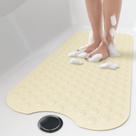 Tapete de banho OTHWAY Sem ventosa 99x41cm Nature Rubber Beige