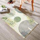 Tapete de banho RoomTalks Boho Green Cute, antiderrapante, lavável, 2 x 3 pés Tapete de banho RoomTalks Boho Green Cute, antiderrapante, lavável, 2 x 3 pés