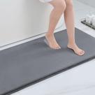 Tapete de banho Smiry Memory Foam Dark Grey 120x60cm Absorvente