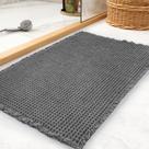 Tapete de banho, tapete, waffle, superabsorvente, antiderrapante, 43x61 cm, Tchdio