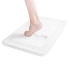 Tapete de banho viscoelástico ITSOFT Non Slip 60x40cm branco Tapete de banho viscoelástico ITSOFT Non Slip 60x40cm branco