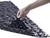 Tapete de banho Webos Non Slip Extra Large Pebble Black
