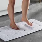 Tapete de banho Webos Soft Safety Foam para banheira 43x91cm branco Tapete de banho Webos Soft Safety Foam para banheira 43x91cm branco