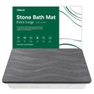Tapete de banho XMarrat Large Stone Super Absorbent Diatomaceous Earth
