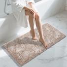 Tapete de banho Yimobra Long Non-Slip Chenille 112x61cm cáqui Tapete de banho Yimobra Long Non-Slip Chenille 112x61cm cáqui
