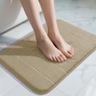Tapete de banho Yimobra Memory Foam Super Soft 60x43cm Pale Khaki Tapete de banho Yimobra Memory Foam Super Soft 60x43cm Pale Khaki