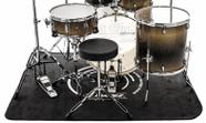 Tapete de Bateria X-Pro C. Ibañez Medidas 1,50m X 1,20m Exclusivo pra Bateria Acústica ou Eletrônica