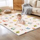 Tapete de Bebê Impermeável XVISHX 50x50cm para Cercadinho