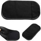 Tapete de Borracha para Console de Carro Silicone Preto Antideslize Suporte de Smartphone