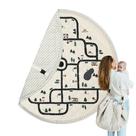 Tapete de brincar e bolsa de armazenamento Baby Play Blooom Quilted Oekotex 120 cm