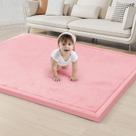 Tapete de brincar para bebês ACOMOPACK 3,3 cm, espuma viscoelástica, 200 x 300 cm, rosa