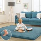 Tapete de brincar para bebês ILPEOD, espuma viscoelástica de 3 cm, 200x200 cm, antiderrapante