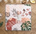 Tapete de brincar para bebês TADO MUSLIN 127x127cm, macio e dobrável