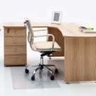 Tapete de cadeira Floortex Valuemat com lábio de vinil 120x89 cm