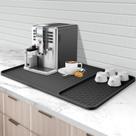 Tapete de café Garolue Silicone 60x40cm com tapete de secagem de pratos