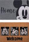 Tapete de capacho Gertmenian Disney Mouse Coir Mouse 20x34cm, pacote com 2