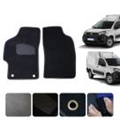 Tapete De carro Carpete Para Fiat Fiorino 2021 22 23 a 2025 2026 2 Peças Kit Completo Cor Preta
