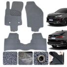 Tapete de Carro Para Fiat Fastback 2022 23 2024 2025 Original lanzi capacho Automotivo sem odor lindo Cor Cinza