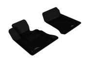 Tapete de chão 3D MaxPider Custom Fit Kagu Black Mercedes-Benz GLK 350 (X204) 2013-2015
