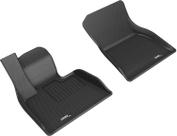 Tapete de chão 3D MaxPider Custom Fit Kagu Black para BMW X5 X6 X7