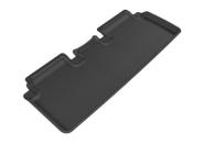 Tapete de chão 3D MaxPider Kagu Black Tesla Model S 2012-2019 2ª fila