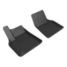 Tapete de chão 3D MaxPider Kagu Black Tesla Model Y 2021-2024 Front