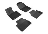 Tapete de chão 3D MaxPider Kagu personalizado para Volvo S90/V90