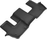 Tapete de chão 3D MaxSpider Custom Fit Kagu Black Mercedes-Benz Gls-Class 7 Seat (X167) 2020-2025/Amg Gls63 2021-2024