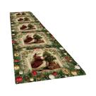 Tapete De Chão Antiderrapante Absorvente Com Tema De Natal, Tapete Longo Para Porta, Decoração