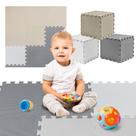 Tapete de chão Foam Puzzle ToyVelt para crianças 30x30cm 32 azulejos