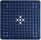 Tapete de chuveiro Yimobra Non Slip 53x53cm azul marinho