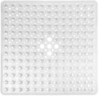 Tapete de chuveiro Yimobra Non Slip 53x53cm para banheiro transparente