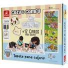 Tapete de Colorir Cozy e Comfy - Brincadeira de Criança