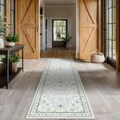 Tapete de corrida Hazo Haus Oushak Vintage Turco 80x240cm