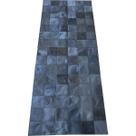 Tapete de couro cinza tingido 0,60x1,50 s/b pç 10x10