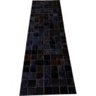 Tapete De Couro marrom exótico escuro 0,70x2,30 S/b pç 10x10