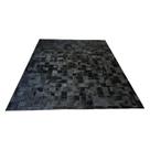 Tapete De Couro Preto 2,00x2,50 Com Borda Peças De 10x10cm Tapete De Couro Preto 2,00x2,50 Com Borda Peças De 10x10cm