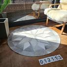 Tapete de Couro Redondo 1,20m - Mandala 012113 Tapete de Couro Redondo 1,20m - Mandala 012113
