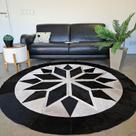 Tapete de Couro Redondo 2m - Mandala 012103 Tapete de Couro Redondo 2m - Mandala 012103